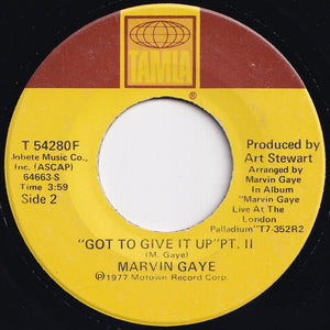 Marvin Gaye - Got To Give It Up (Part 1) / (Part 2) (7 inch Record / Used)