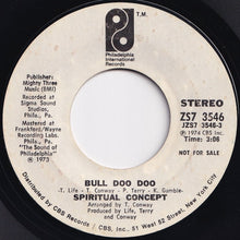 画像をギャラリービューアに読み込む, Spiritual Concept - Bull Doo Doo (Mono) / (Stereo) (7 inch Record / Used)
