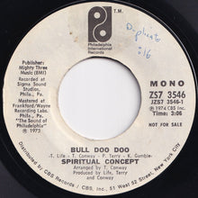 画像をギャラリービューアに読み込む, Spiritual Concept - Bull Doo Doo (Mono) / (Stereo) (7 inch Record / Used)
