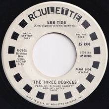 画像をギャラリービューアに読み込む, Three Degrees - Ebb Tide (Mono) / (Stereo) (7 inch Record / Used)
