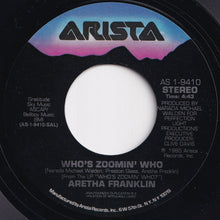 画像をギャラリービューアに読み込む, Aretha Franklin - Who's Zoomin' Who / Sweet Bitter Love (7 inch Record / Used)

