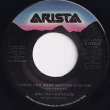 画像をギャラリービューアに読み込む, Aretha Franklin, George Michael - I Knew You Were Waiting (For Me) / (Instrumental) (7 inch Record / Used)
