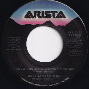 Aretha Franklin, George Michael - I Knew You Were Waiting (For Me) / (Instrumental) (7 inch Record / Used)