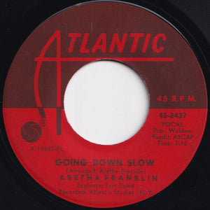 Aretha Franklin - Baby I Love You / Going Down Slow (7 inch Record / Used)