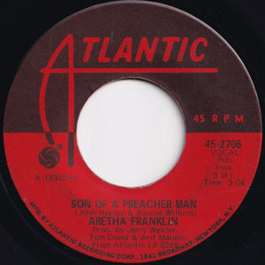 Aretha Franklin - Son Of A Preacher Man / Call Me (7 inch Record / Used)