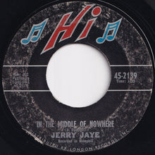 画像をギャラリービューアに読み込む, Jerry Jaye - Brown-Eyed Handsome Man / In The Middle Of Nowhere (7 inch Record / Used)
