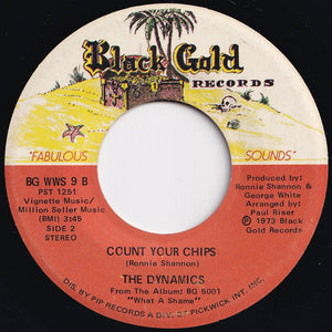 Dynamics - Funkey Key / Count Your Chips (7 inch Record / Used)