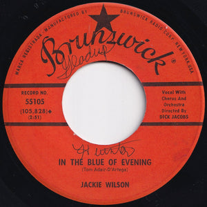 Jackie Wilson - Lonely Teardrops / In The Blue Of The Evening (7 inch Record / Used)