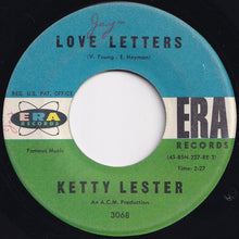 Load image into Gallery viewer, Ketty Lester - Love Letters / I&#39;m A Fool To Want You (7 inch Record / Used)
