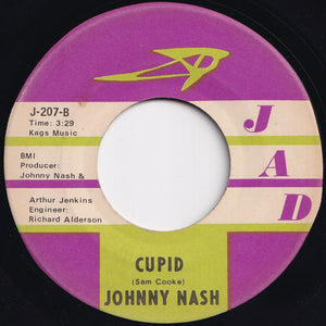 Johnny Nash - Hold Me Tight / Cupid (7 inch Record / Used)