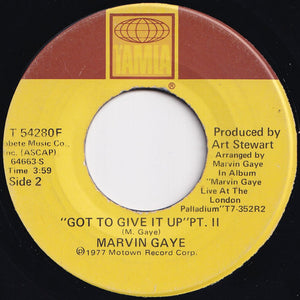 Marvin Gaye - Got To Give It Up (Part 1) / (Part 2) (7 inch Record / Used)