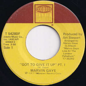 Marvin Gaye - Got To Give It Up (Part 1) / (Part 2) (7 inch Record / Used)