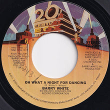 Load image into Gallery viewer, Barry White - Oh What A Night For Dancing / You&#39;re So Good, You&#39;re So Bad (7 inch Record / Used)
