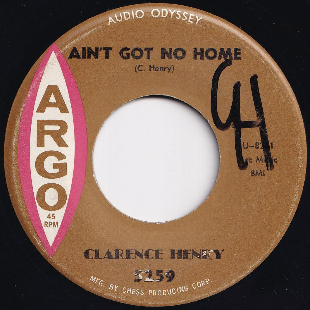 Clarence Henry - Ain't Got No Home / Troubles, Troubles (7 inch Record / Used)