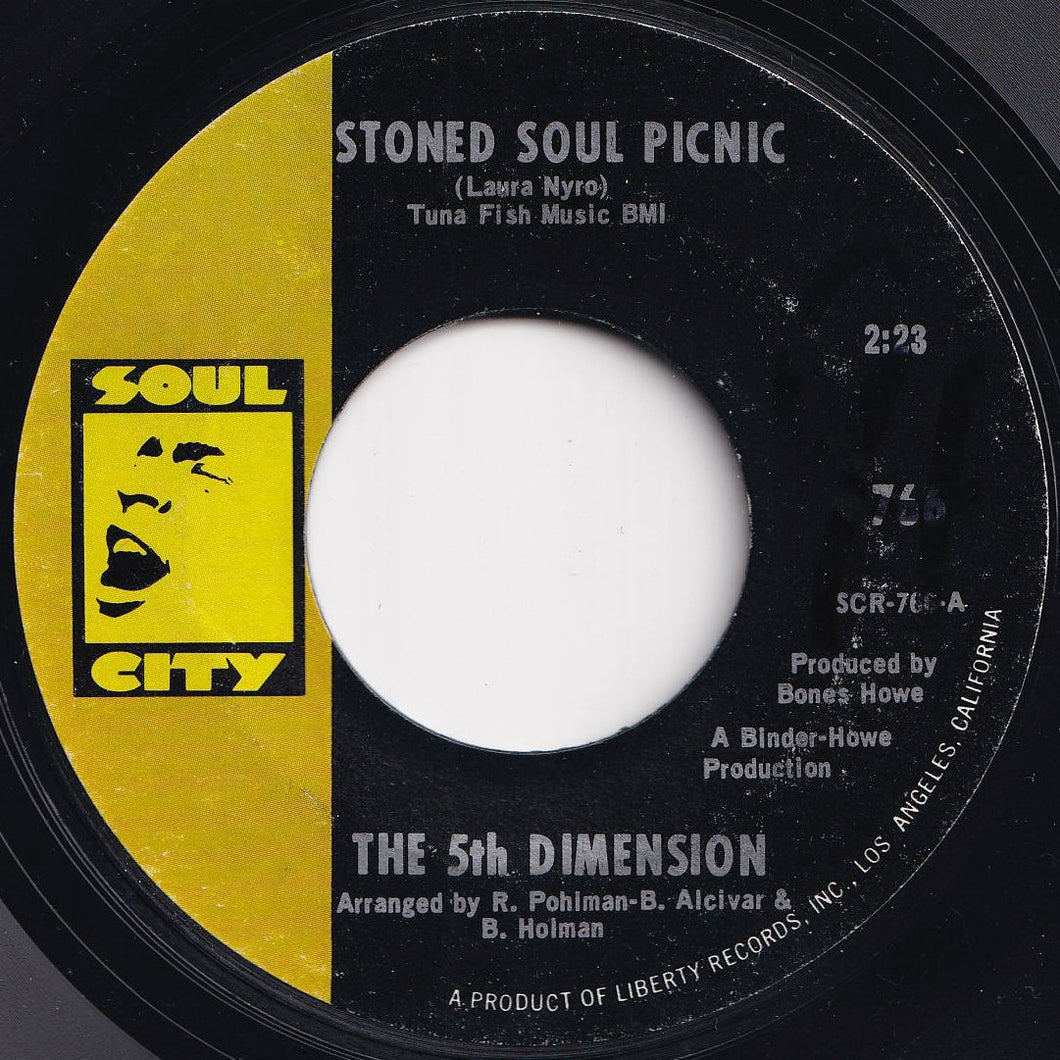 5th Dimension - Stoned Soul Picnic / The Sailboat Song (7 inch Record / Used)