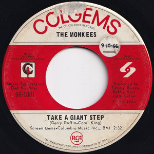 Monkees - Last Train To Clarksville / Take A Giant Step (7 inch Record / Used)