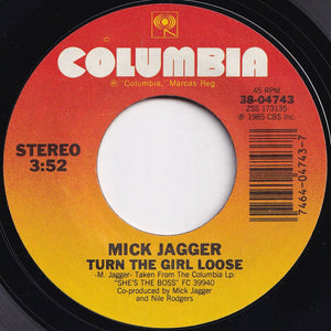 Mick Jagger - Just Another Night / Turn The Girl Loose (7 inch Record / Used)