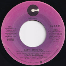 Load image into Gallery viewer, Stacy Lattisaw - Love On A Two Way Street / Baby I Love You (7 inch Record / Used)
