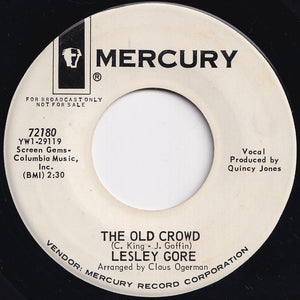 Lesley Gore - She's A Fool / The Old Crowd (7 inch Record / Used)