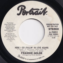 Load image into Gallery viewer, Frannie Golde - Here I Go (Fallin&#39; In Love Again) (Mono) / (Stereo) (7 inch Record / Used)
