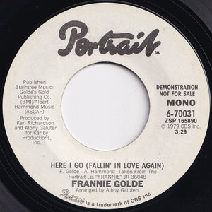 Frannie Golde - Here I Go (Fallin' In Love Again) (Mono) / (Stereo) (7 inch Record / Used)