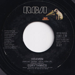 Eurythmics - I Need A Man (Edited) / Heaven (7 inch Record / Used)