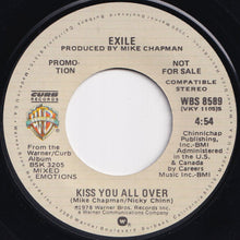 画像をギャラリービューアに読み込む, Exile - Kiss You All Over / (Edit) (7 inch Record / Used)
