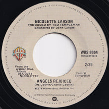 画像をギャラリービューアに読み込む, Nicolette Larson - Lotta Love / Angels Rejoiced (7 inch Record / Used)
