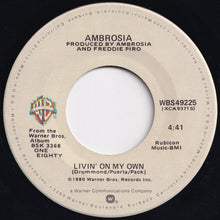 画像をギャラリービューアに読み込む, Ambrosia - Biggest Part Of Me / Livin&#39; On My Own (7 inch Record / Used)
