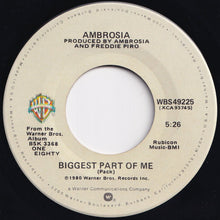 画像をギャラリービューアに読み込む, Ambrosia - Biggest Part Of Me / Livin&#39; On My Own (7 inch Record / Used)
