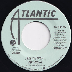 Alphaville - Big In Japan / Big In Japan (7 inch Record / Used)