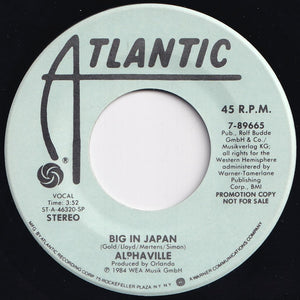 Alphaville - Big In Japan / Big In Japan (7 inch Record / Used)