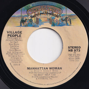 Village People - In The Navy / Manhattan Woman (7 inch Record / Used)