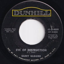 Load image into Gallery viewer, Barry McGuire - Eve Of Destruction / What Exactly&#39;s The Matter With Me (7 inch Record / Used)
