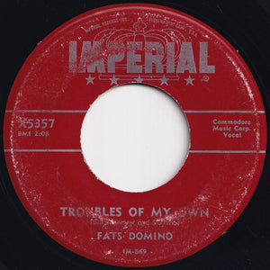 Fats Domino - All By Myself / Troubles Of My Own (7 inch Record / Used)