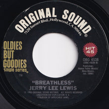 Load image into Gallery viewer, Jerry Lee Lewis - Great Balls Of Fire / Breathless (7 inch Record / Used)
