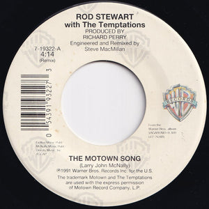 Rod Stewart, Temptations - The Motown Song / Sweet Soul Music (7 inch Record / Used)