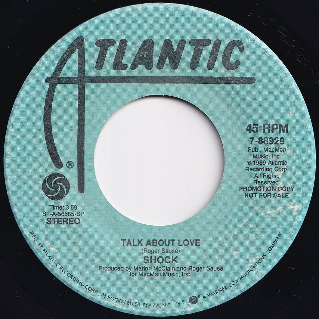 Shock - Talk About Love / Talk About Love (7 inch Record / Used)