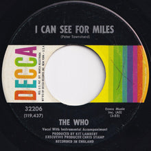 Load image into Gallery viewer, Who - I Can See For Miles / Mary-Anne With The Shaky Hands (7 inch Record / Used)
