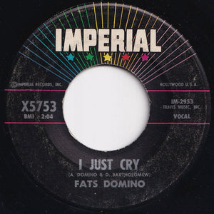 Fats Domino - It Keeps Rainin' / I Just Cry (7 inch Record / Used)