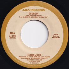 Load image into Gallery viewer, Elton John - Johnny B. Goode / Georgia (7 inch Record / Used)
