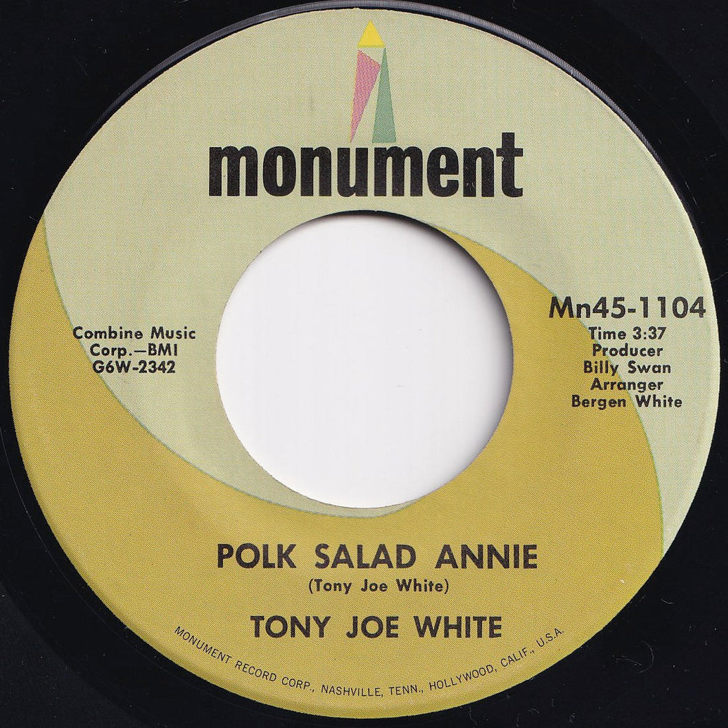 Tony Joe White - Polk Salad Annie / Aspen Colorado (7 inch Record / Used)