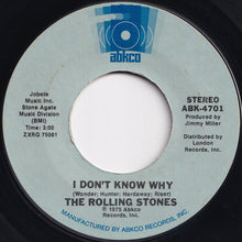 Load image into Gallery viewer, Rolling Stones - I Don&#39;t Know Why / Try A Little Harder (7 inch Record / Used)
