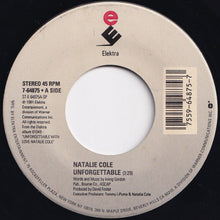 Load image into Gallery viewer, Natalie Cole - Unforgettable / Cottage For Sale (7 inch Record / Used)
