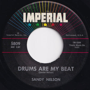 Sandy Nelson - Drums Are My Beat / The Birth Of The Beat (7 inch Record / Used)