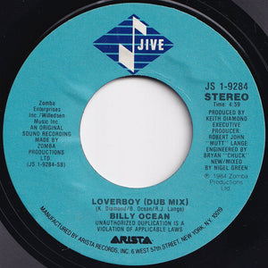 Billy Ocean - Loverboy / (Dub Mix) (7 inch Record / Used)