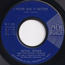 画像をギャラリービューアに読み込む, Mitch Ryder And The Detroit Wheels - Sock It To Me - Baby! / I Never Had It Better (7 inch Record / Used)
