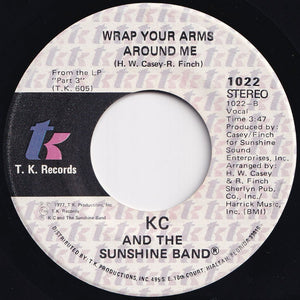 KC And The Sunshine Band - I'm Your Boogie Man / Wrap Your Arms Around Me (7 inch Record / Used)