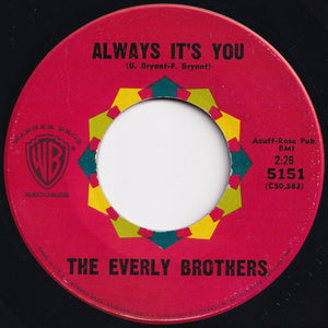 Everly Brothers - Cathy's Clown / Always It's You (7 inch Record / Used)