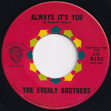 Load image into Gallery viewer, Everly Brothers - Cathy&#39;s Clown / Always It&#39;s You (7 inch Record / Used)

